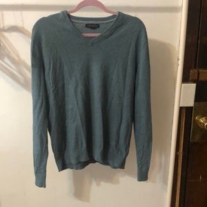 Blue v neck sweater